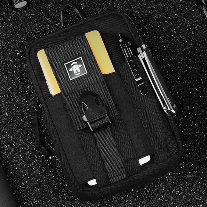 Tactical Waist Pack Molle EDC Cell Phone Bag Multifunctional Men's Shoulder Crossbody Bag Outdoor Toolkit Storage Bag