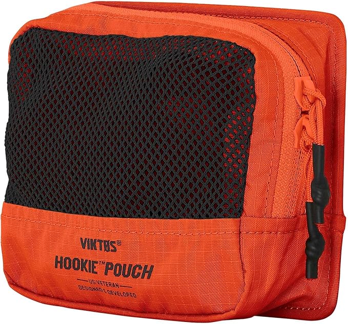 VIKTOS Hookie Pouch EV | Compact 4.75 H x 6 W x 2 D EDC Tactical Gear Storage Organizer Bag w/Zippered Compartment Hook-Backed Attachment