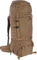 Tasmanian Tiger Pathfinder Mk II 80L Large MOLLE System Combat Backpack YKK RC Zippers Hydration Compatible Coyote