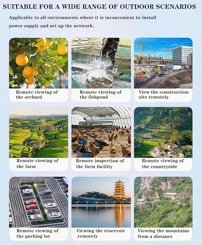 10W Solar Panel for Ring Camera/Outdoor Cameras Solar Charger with USB-C &amp &amp Barrel Plug for Ring Stick Up &amp Spotlight Cam Series IP65 Waterproof 360° Adjustable Mount 10ft Cable Whit