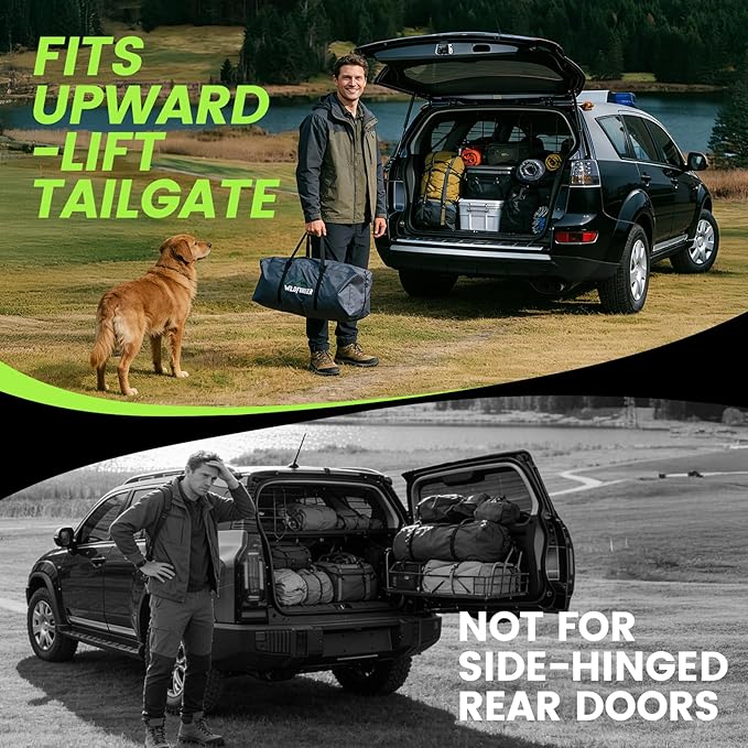 WildFinder SUV Tent Rectangle Car Tent for Family Waterproof &amp Windproof for Car Camping Large Camping Tents with Storage Bag SUV Van Jeep