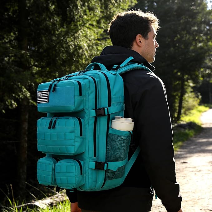 55L Tactical Backpack Heavy Duty Military Rucksack Molle Backpack 3 Day Assault Pack for Work Outdoors