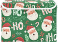 Christmas Santa Claus Green Storage Box with Lid 1 PC Foldable Storage Bin with Lids Stackable Storage Bins Cube Closet Organizer Basket with Flip-Top Lid &amp Handles for Shoes Books Towels