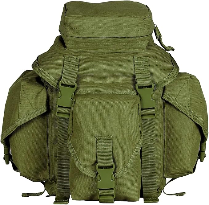 FOX OUTDOOR PRODUCTS Recon Butt Pack | 15x15x8 Modular Tactical Waist Bag w/ 3 External Pockets QR Buckles Lined Interior
