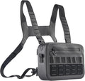 Genérico Sports Chest Bag Compatible for Men Women Comepletely Waterproof Tactical Pack Multifunction