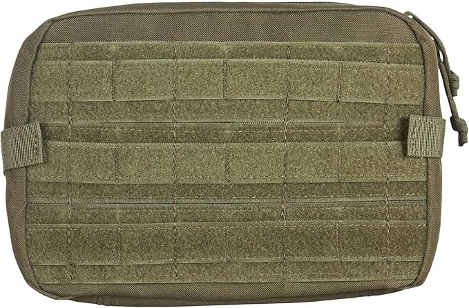 FOX OUTDOOR PRODUCTS Enhanced Multi-Field Tool &amp Accessory Pouch | Modular Utility Pouch with Drop Flap &amp Internal Organizers