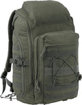 35L Tactical Backpack Military Rucksack MOLLE Quick-Access Flap EDC Pack for Hiking Camping Travel Work Bugout Emergency