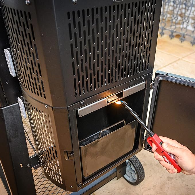 Masterbuilt® Gravity Series® 560 Digital Charcoal Grill and Smoker with Digital Control App Connectivity and 560 Cooking Square Inches in Black Model MB20040220