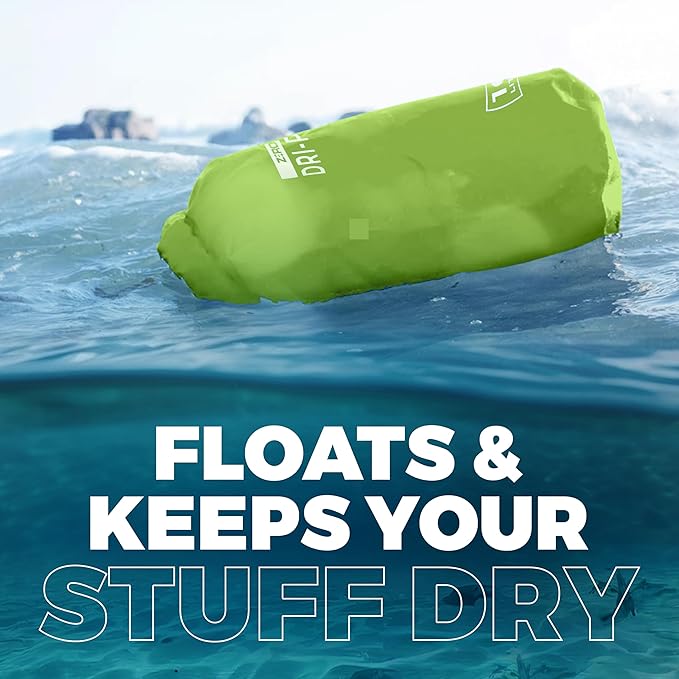 Zero Grid Waterproof Dry Bag - Floating Roll Top Drybag Keeps Dry 10L/20L/30L/40L Sizes for Backpacking Kayaking Boating Camping Fishing Hiking Made from Tough 500D Material
