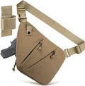 WYNEX Tactical Crossbody Sling BagConcealed Carry Bag for Men WomenAnti Theft Crossbody Bags CCW Bags EDC Carry