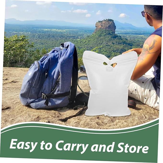 Outdoor Portable Shower Bag Durable Water Carrier for Camping Hiking Emergency Use Ample Water Storage with Easy Control Showerhead for Outdoor Activities