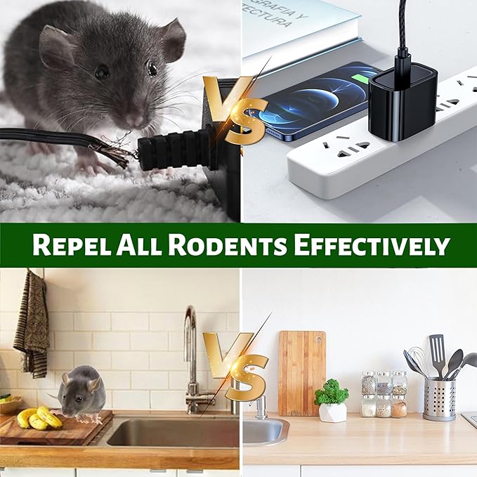 Mouse Repellent Pouches 12 Pack Rodent Mice Squirrel Repellent Pouches with Peppermint Oil-Repels MouseFlyRatsMosquitoRoaches AntsSpidersMoths-Pest Control