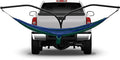 Hammaka Hammock Hitch Stand with 2 Cradle Chairs and Blue/Green Parachute Hammock (Blue)