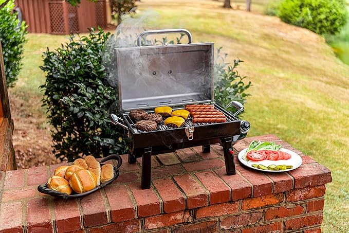 Charbroil 1-Burner Portable Gas Grill Stainless Steel - 465640214