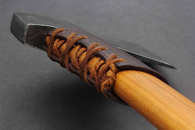 Leather Axe Handle Guard (for The Husqvarna Carpenters Axe Brown)