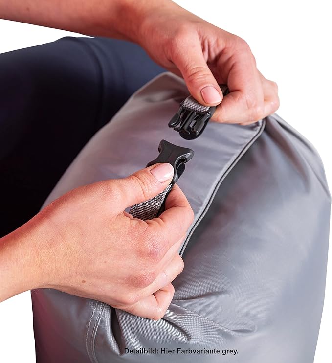 Tatonka Unisex - Adult Dry Bag 18 Litre Storage Bag Black Diameter 24 x 54 cm