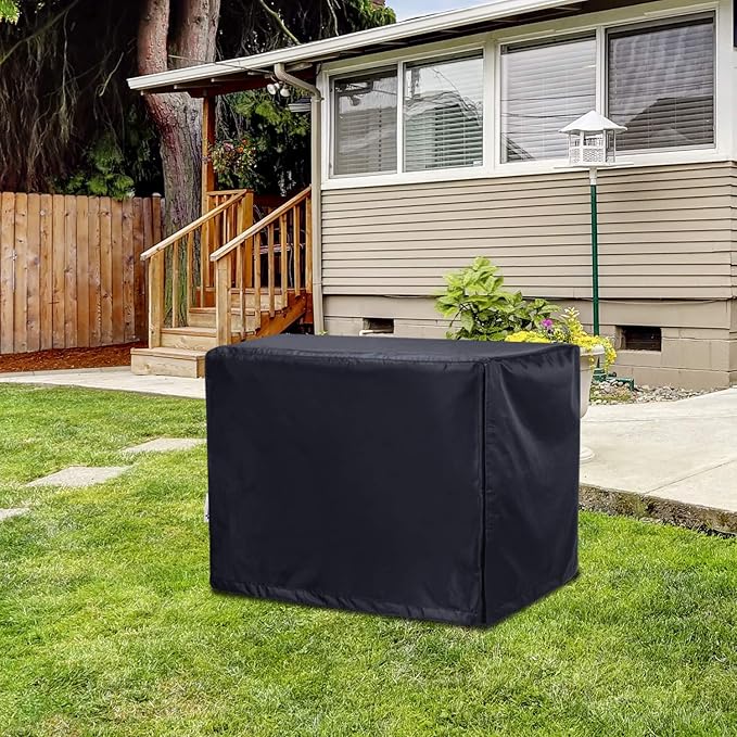 N-A Generator Cover Waterproof Universal Weather Resistant Storage Cover for Portable Generators up to 38 x 28 x 30 inches(L x W x H)
