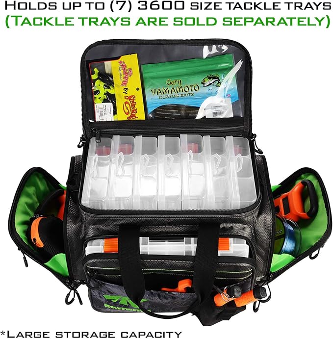 KastKing Fishing Gear &amp Tackle Bags - Saltwater Resistant Fishing Bags - Fishing Tackle Storage Bags
