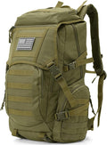 35L Military Tactical Backpack for Men Water Resistant Assault Pack for Women Army Green Molle Daypack 3 Day Bug Out Bag Rucksack for TrekkingCampingSurvivalEDC
