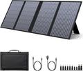 Foldable Solar Panel Charger 60W with 18V DC Output (11 Connectors) for 100W~350W Portable Power Stations Jackery/Rockpals/Flashfish/Enginstar Portable Solar Generator for Outdoor Camping Van RV Trip