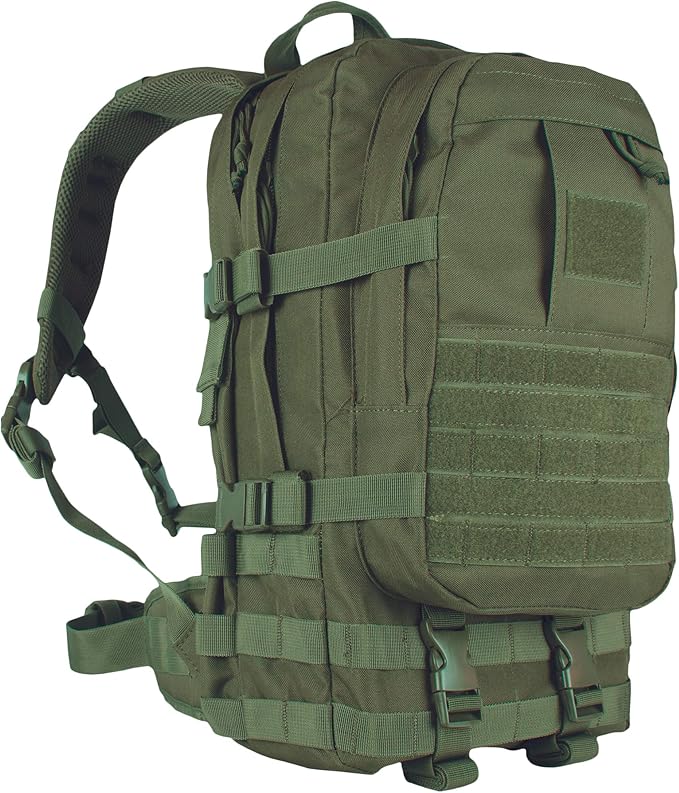 Fox Outdoor Products Cobra Gold Reconnaissance Pack - Tactical Spacious 30L Backpack w/Cinch Straps Hydration/Laptop Pocket