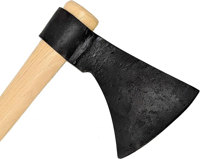 Throwing Axe - Win Your Next Viking Throwing Tomahawk Competition! 19 Hand Forged Hatchet from High Carbon Steel NMLRA Approved 100% Guaranteed from Defects