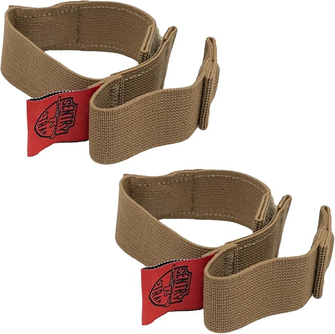 Two Pack NeoMag Sentry Strap - Rifle Sling Retainer Band | Rapid Deployment Staging Device | Minimalist Modular Adjustable Strap | Accessories System for Gun Shotgun Hunting