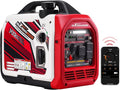 maXpeedingrods 4000 Watt Portable Inverter Generator Gas Powered with CARB Compliant App Remote Data Monitor Compact and Lightweight for Outdoor Camping Family Power Failure in Extreme Weather
