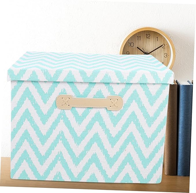 Convenient Multifunctional Storage Box for Home Use Breathable Fabric Organizer for Clothes Toys and Sundries Collapsible Design Pattern