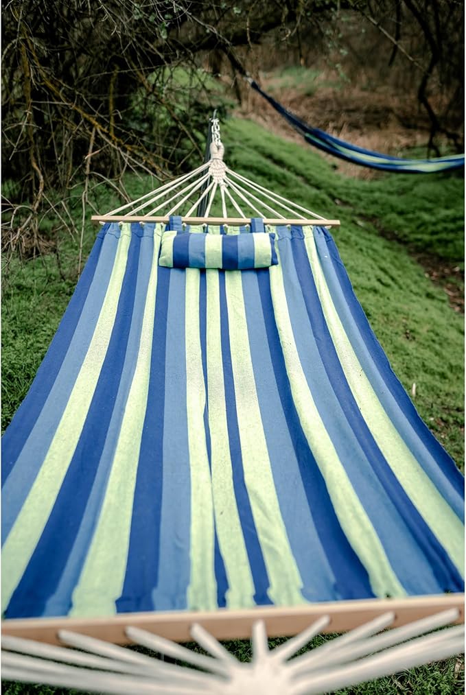 Stansport Outdoor Camping Hammock with Pillow and Stand