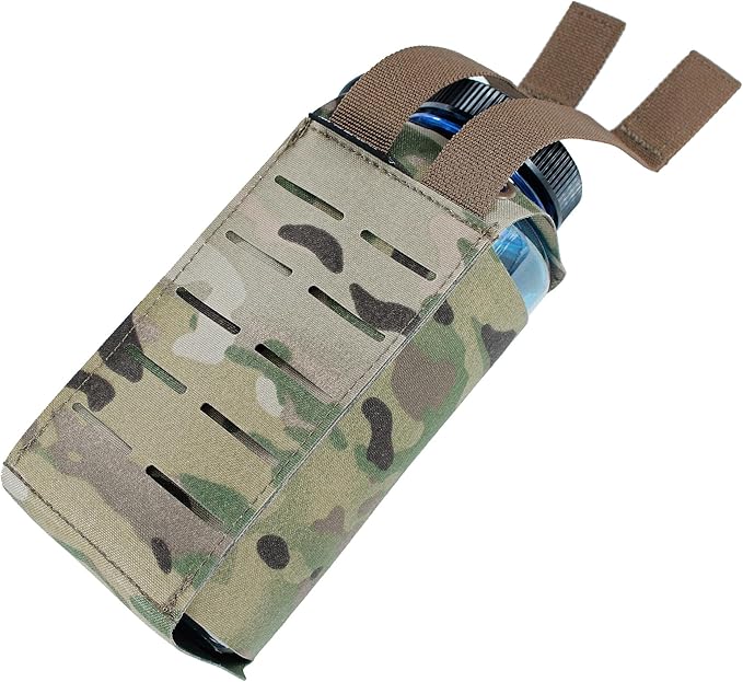Water Bottle Holder MolleJX Tacfancier Tactical Water Bottle Pouch for Belt Backpack Chest Rig Canteen Pouch for 32oz Nalgene