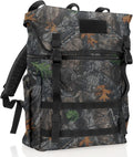 Xtreme Sight Line ~ Recon Ruck ~ Signal-Blocking Tactical Backpack for Laptops and Mid-Size Electronics ~ Tracking/Hacking Defense ~ 1000D Nylon ~ Backwoods Camo