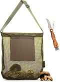 Foraging Bag - Mushroom Foraging Kit with Bag and Knife Great for Mushroom Decor Lovers