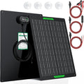 SUNER POWER Waterproof 30W 12V Solar Battery Charger &amp Maintainer PRO Built-in UltraSmart MPPT Charge Controller 12 Volt Solar Panel Trickle Charging Kits for Car Automotive Boat Marine RV Trail