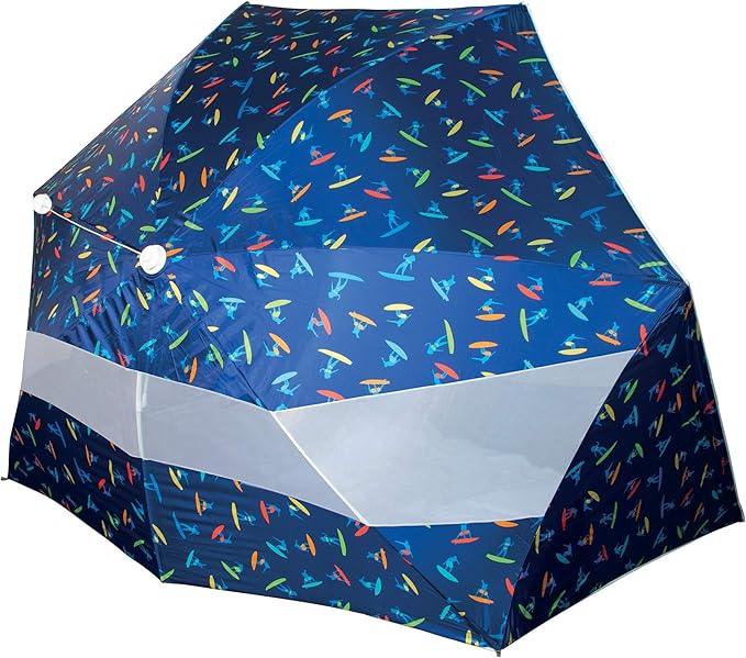 Rio Beach 8' x 8' x 6' Speedy Pop-Up Beach Cabana Sun Shelter