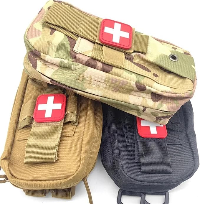 Every Day Carry Bag Molle First Aid Kit Portable Outdoor Rescue Bag Tourniquet Scissors Bag Hunting Survival Pack Hiking Accessories