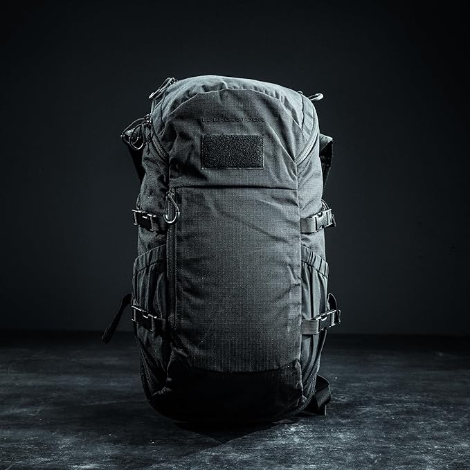 Eberlestock Jacknife Pack - Premium Tactical Backpack for Outdoor Adventures and Hunting - Durable Versatile and All-Weather Ready Black