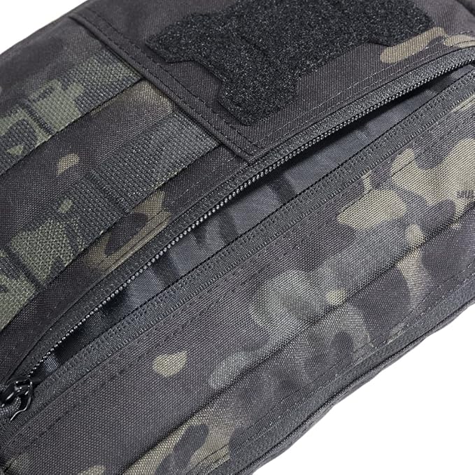 EXCELLENT ELITE SPANKER Tactical Drop Dump Pouch Molle Tool Pouch with Hook &amp Loop Carrying Kit Bag for Tactical Vest Chest Rig