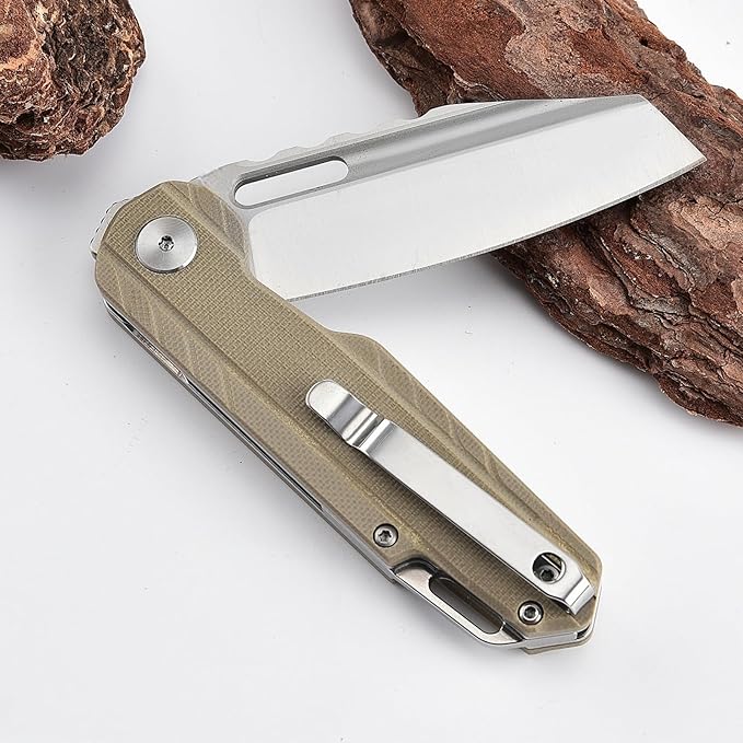 Tuotu Series Folding Pocket Knife A-80003-2 (Khaki)