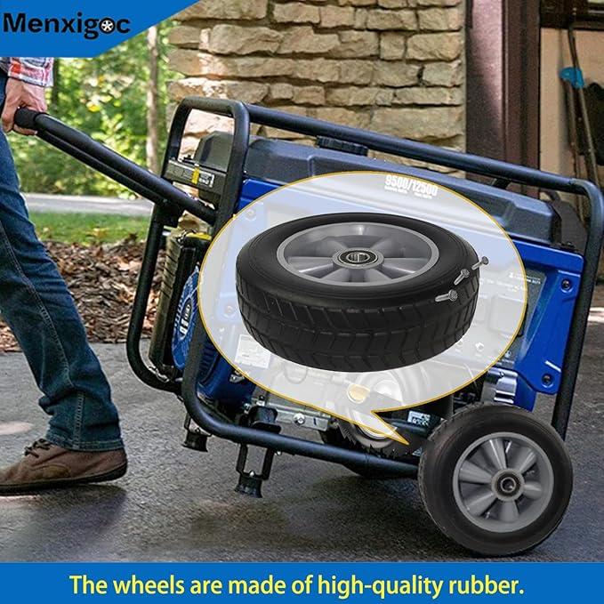 Outdoor Power Equipment WGen3600 Series Portable Generator Never-Flat Wheel and Handle Kit Compatible with WGen2000 WGen3600v WGen3600 and WGen3600DF
