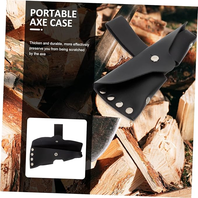 POPETPOP 2pcs Portable Hatchet Cover Protective Casing for Outdoor for Axes Enclosure for Enhanced Safety for Camping and Adventure Activities
