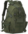 QT&ampQY 35L Military Tactical Backpack Large Army Rucksack Molle Bug Out Bag Assault Pack Outdoor Camping Hunting Laptop Daypack