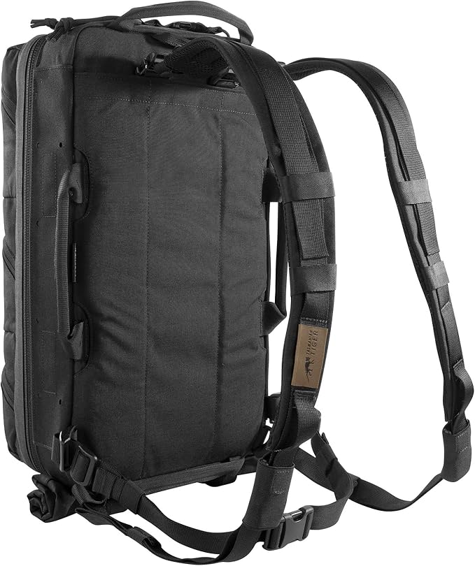 Tasmanian Tiger TT Modular Medic Combat Pack 18 Litre Tactical Medic-Pack Emergency Backpack with Removable SRPP Panels Black - One Size