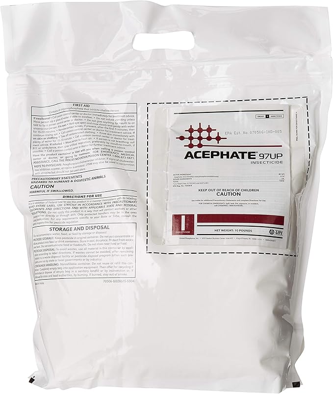 Acephate 97UP 10lbs Same Active as Orthene Insect &amp Fire Ant Killer