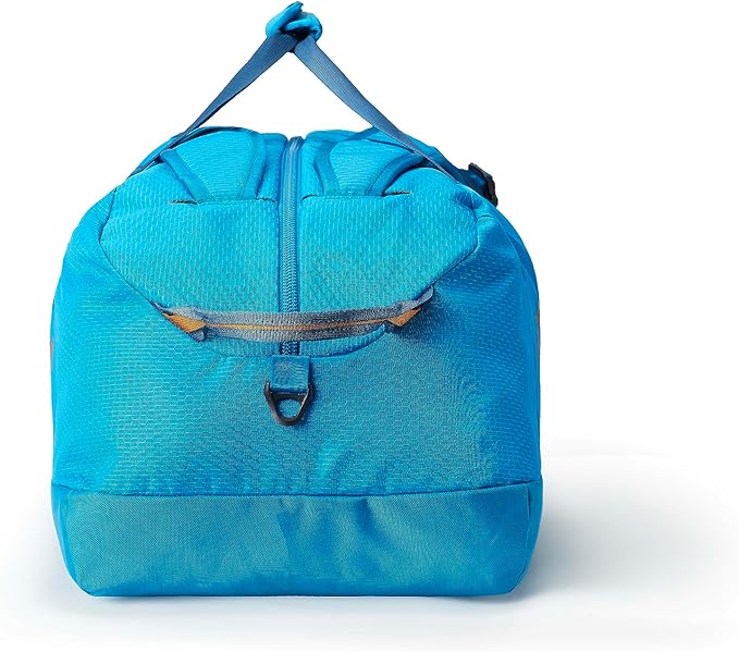 Gregory Supply 65L Adventure Travel/Gear Organization Duffel Bag Tuckable Backpack Straps Packable Water-Repellent Pelican Blue