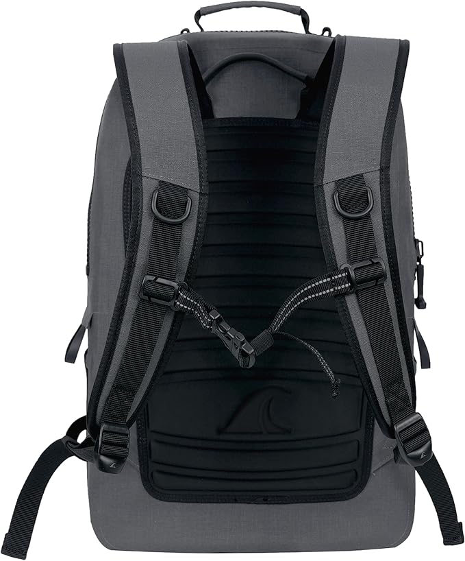 Breakwater Supply™ Fogland CORDURA Waterproof IP68 Submersible Backpack | Tech Bag with Laptop Sleeve &amp Airtight Zippers for Travel Work Commute College Gaming Unisex TPU (Goshen Gray 25L)