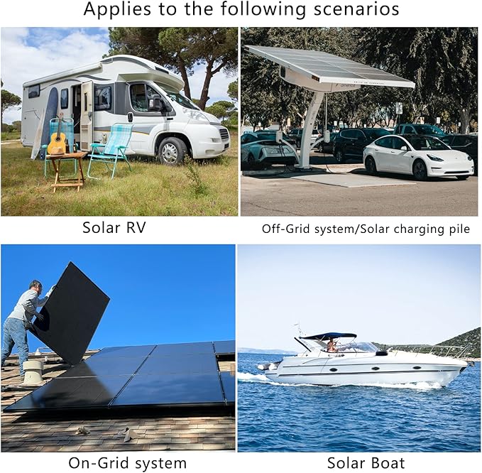 IP66 Solar PV DC Quick Disconnect Switch 64 Amp 1000V Solar Combiner Box PV Solar Panel Disconnect Switch with Solar Connector for Solar Power System Off/On-Grid Solar System RV and Boats