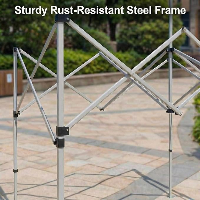 Quick Pop Up Canopy Tent for Outdoor Use – Portable Shelter with Easy Setup and Carry Bag – Ideal for Patio Garden Beach Party Camping