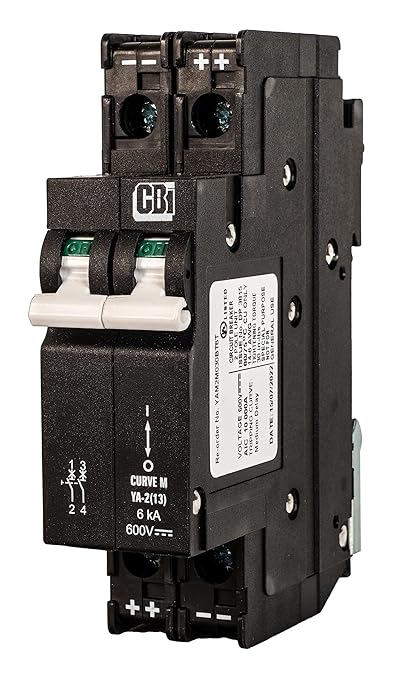 MidNite Solar MNEPV15-600-2PP Circuit Breaker 15A 600VDC