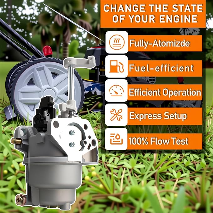 RY906500 Carburetor Fit for Ryobi RY906500S 6500 8125 Watts Generator for Homelite Ryobi HM-D262839 D262839 with Air filter spark plug (7)